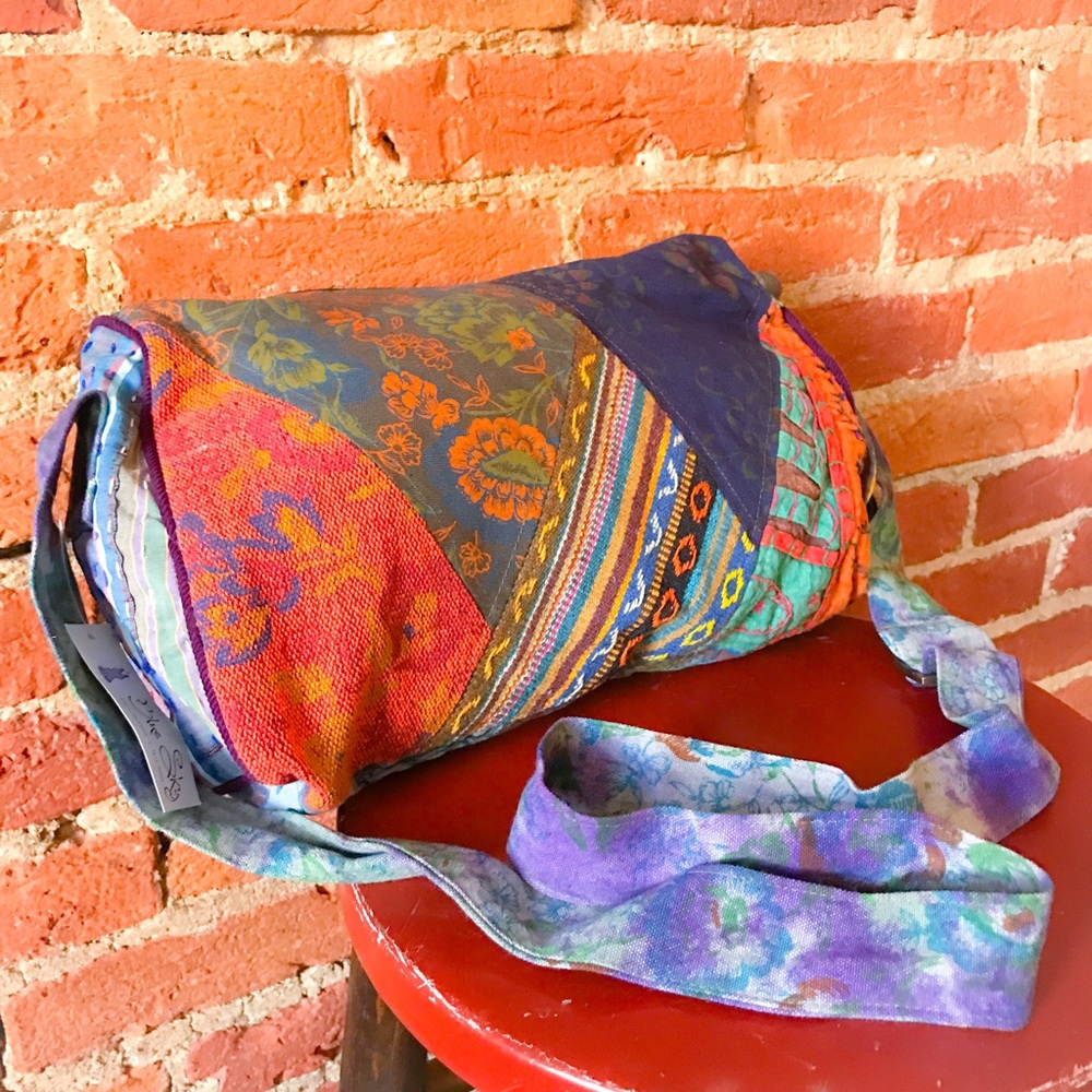 ☮️ Tie Dye Patchwork Shoulderbag ☮️