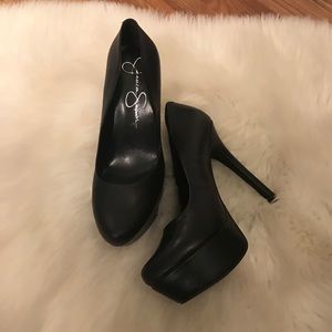 Jessica Simpson Black Heels