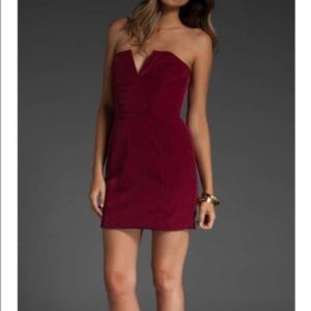 Naven strapless dress