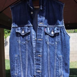 Levi denim vest