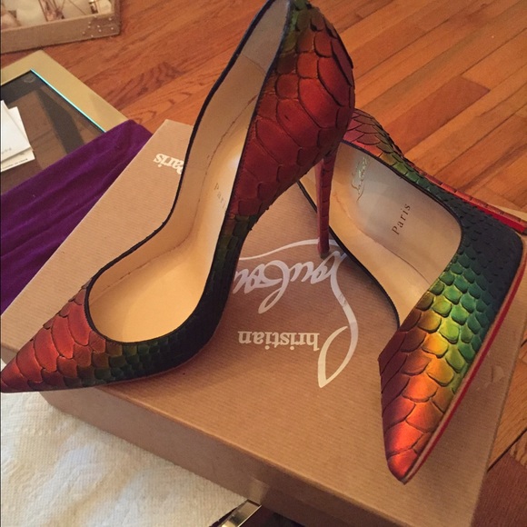Christian Louboutin Shoes - So Kate 120 Python CL worn 2 times
