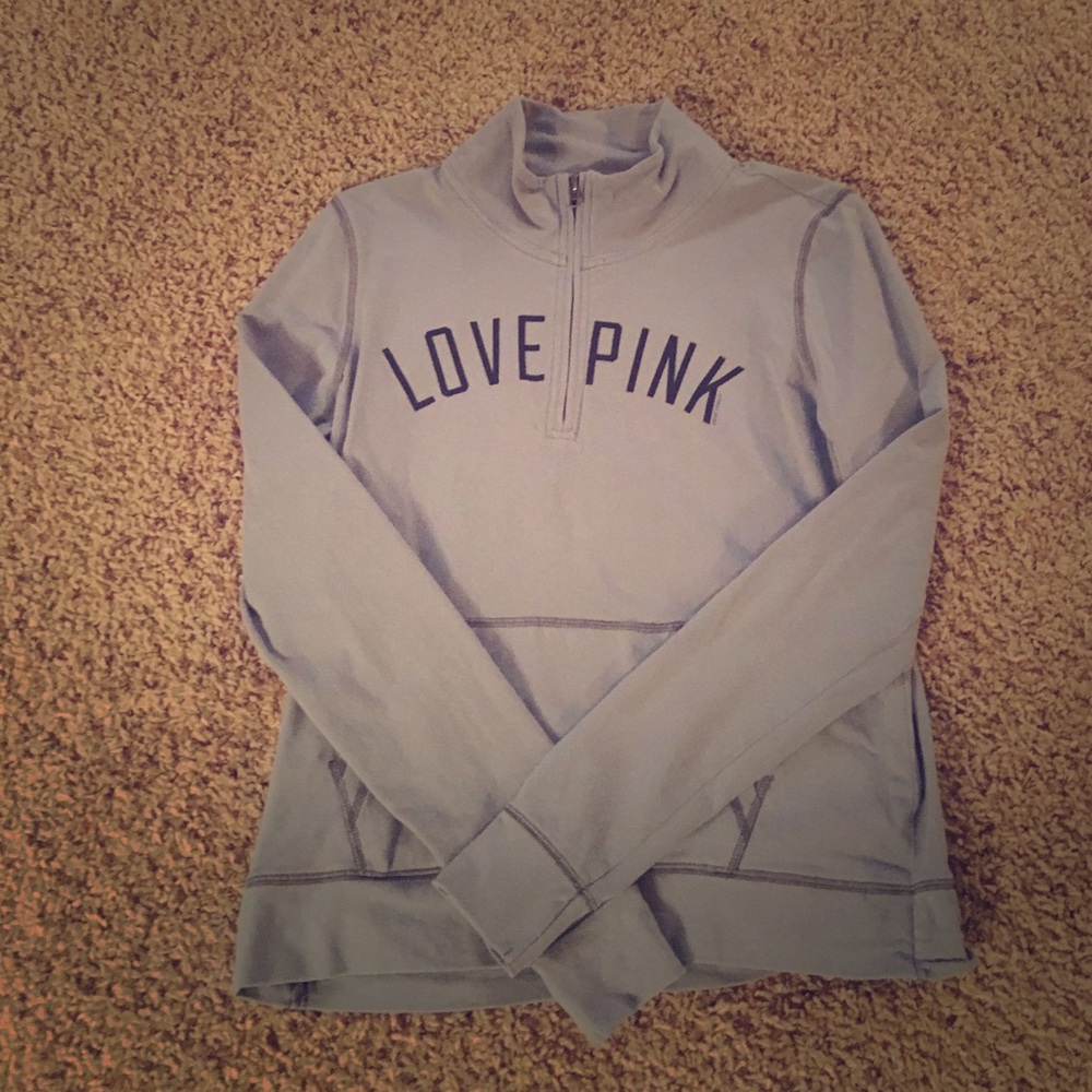 BRAND NEW VS Pink 1/4 zip