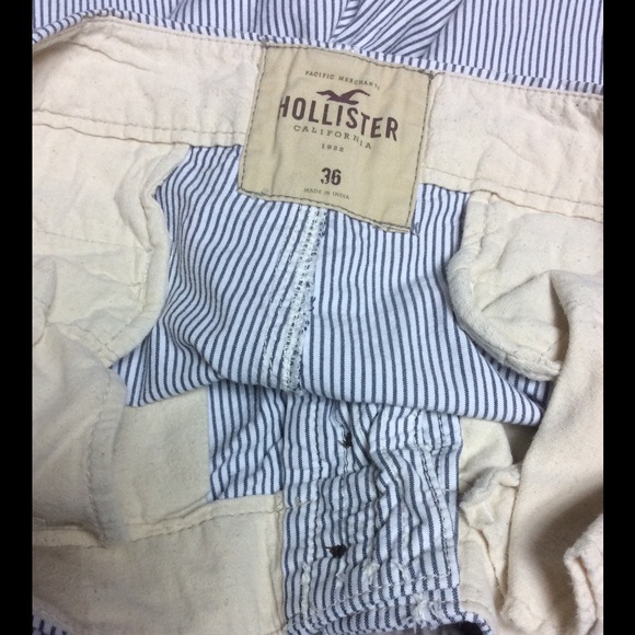 Hollister Men's Shorts seersucker 36 - Picture 3 of 4