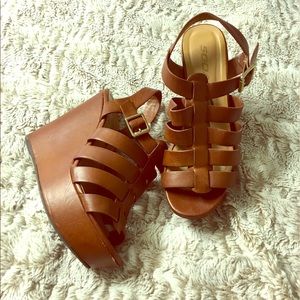 Strappy Wedges