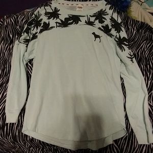 Pink Victoria's secret crew neck sweater