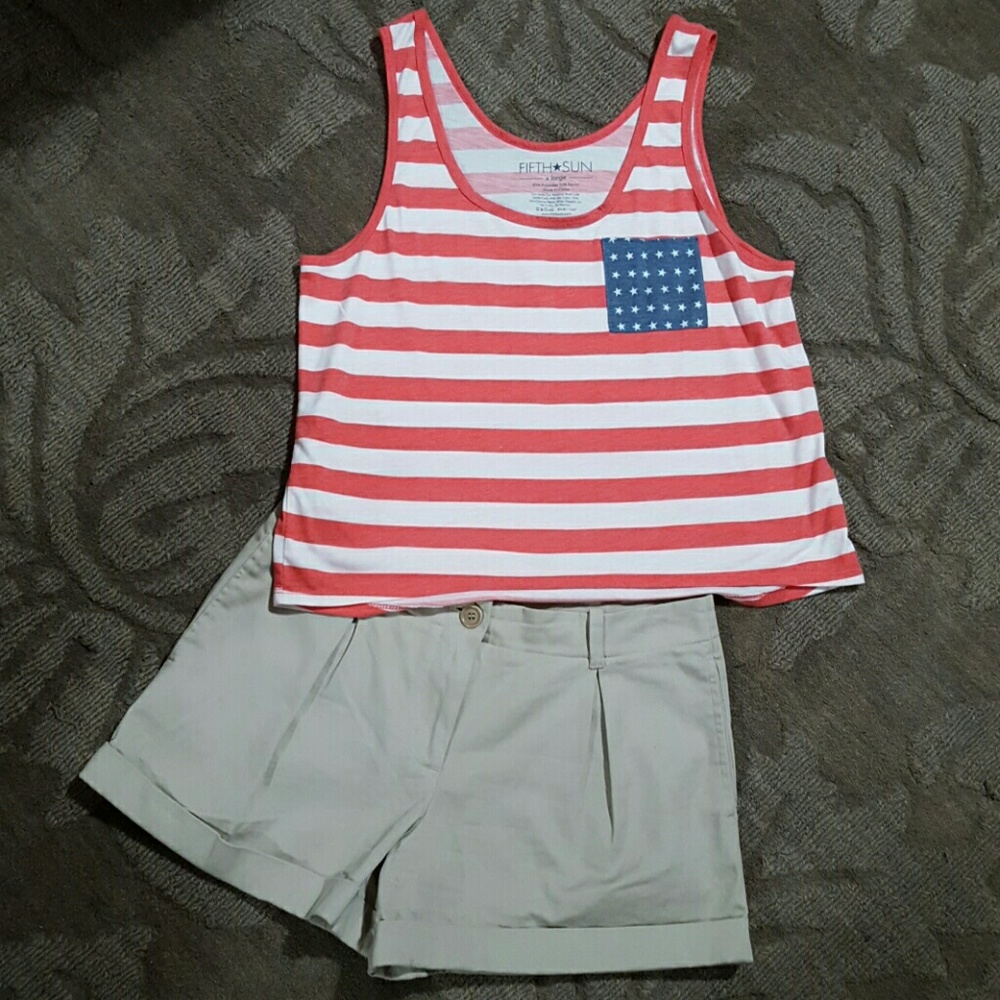 🍃🌺 MSSP Shorts & flag tank