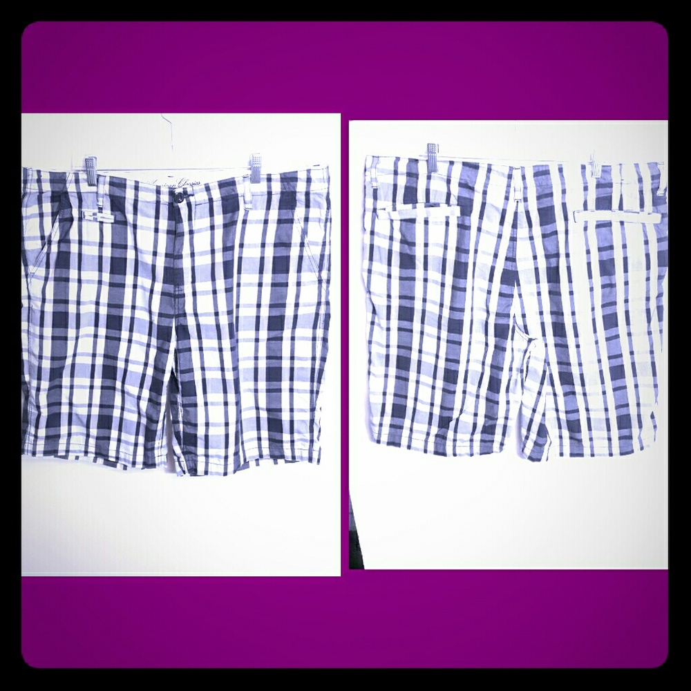 Plaid shorts