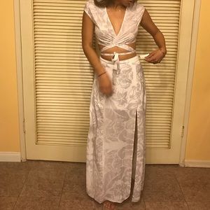 Sabo Skirt Set Top and Bottom