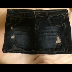 Reflex premium jeans mini skirt