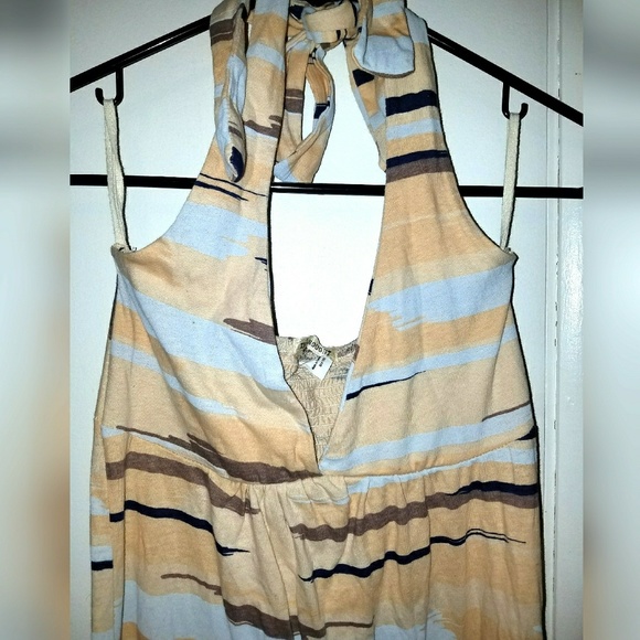 Halter high-low maxi dress - Picture 2 of 2