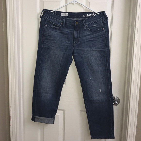 Gap 1969 sexy boyfriend jeans petite - Picture 1 of 4