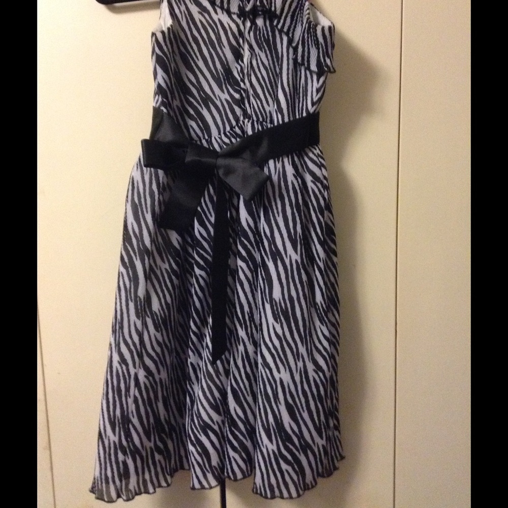 Zebra Print Dress - Picture 2 of 3