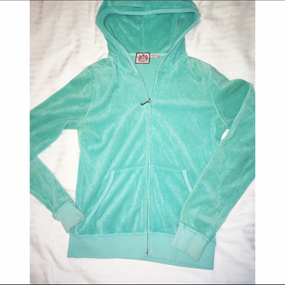MINT JUICY COUTURE TRACK ZIP UP