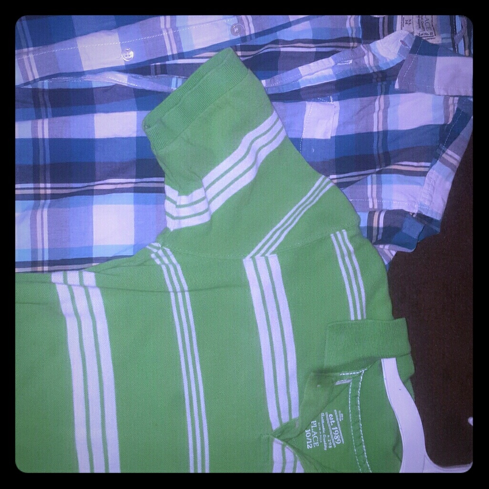 Boys button up shirts