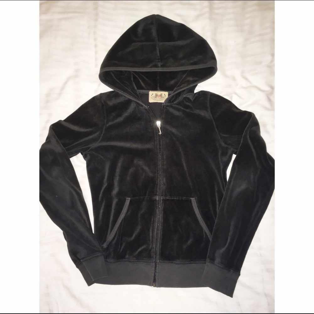 Dark grey juicy couture track zip up