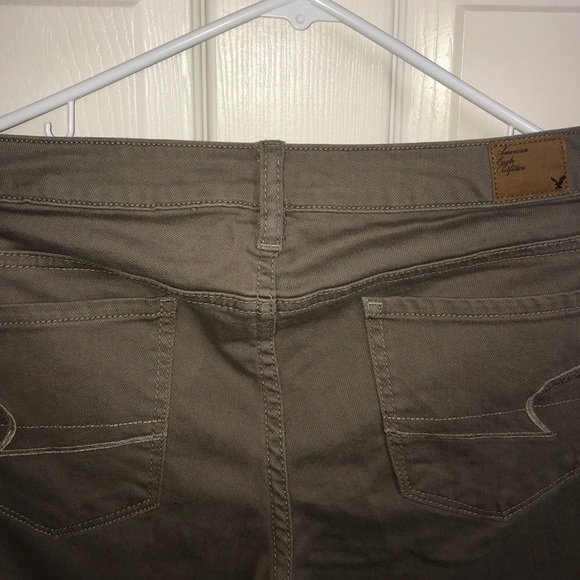 American Eagle brown stretch pants - Picture 4 of 4