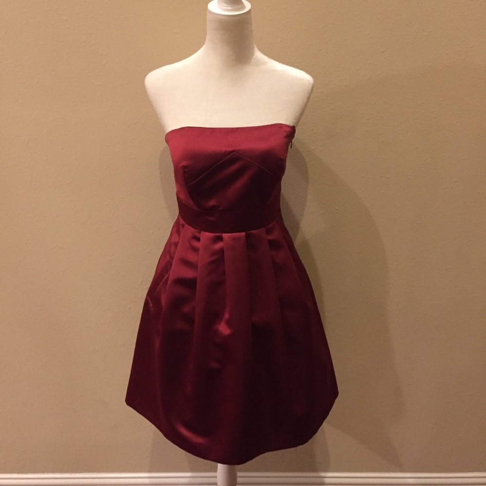 Max and Cleo strapless dress