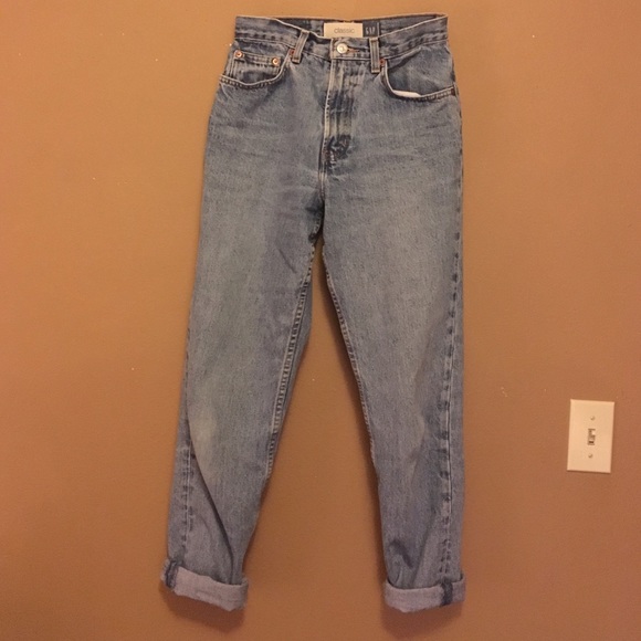 Levi's Denim - Vintage Mom Jeans Gap Blue Jeans High Waisted
