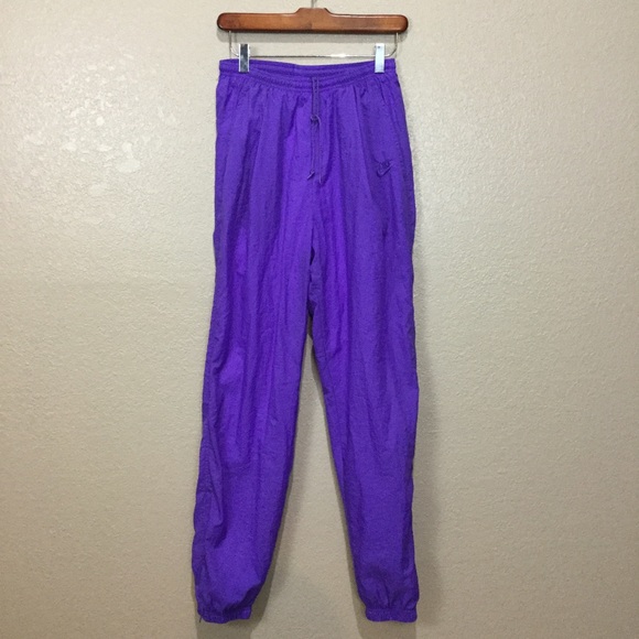 Nike Pants - 90s Nike Zip Ankle Windbreaker Jogger Sweat Pants