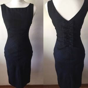Diane Von Furstenberg Navy Dress