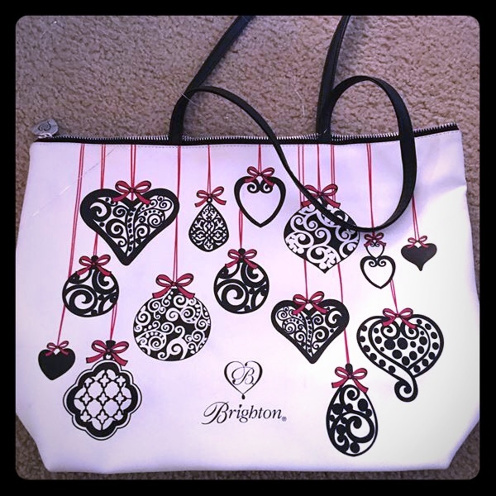 Brighton Christmas Ornaments tote