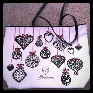 Brighton Christmas Ornaments tote