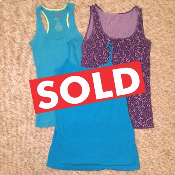 3 pack bundle of camisole tank tops - Picture 1 of 1