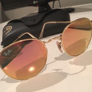 ray ban copper flash