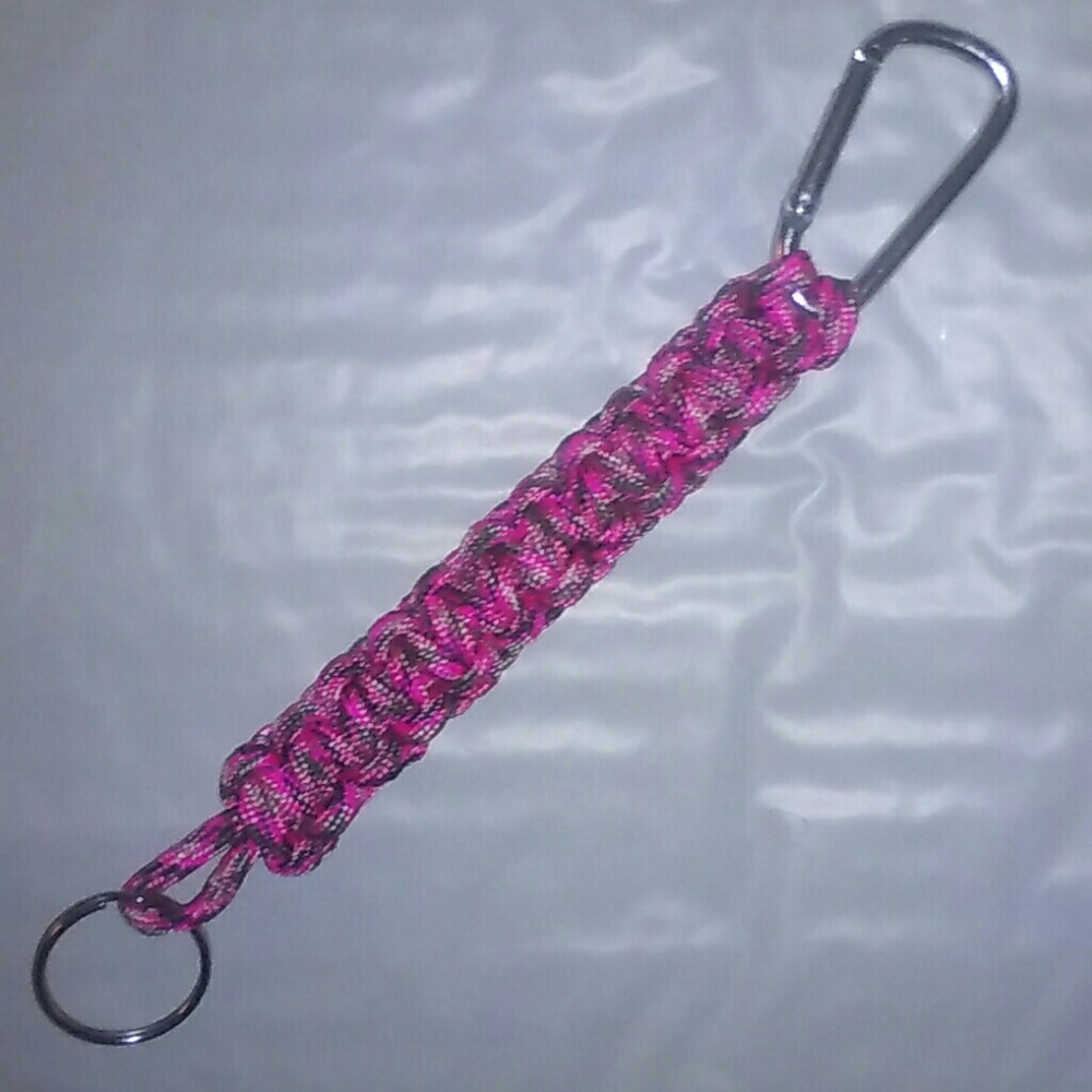 Single Cobra Key Fob Carabiner