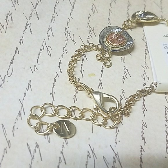 DaVinci Jewelry B43 Davinci Silver Copper Gold Bracelet Poshmark
