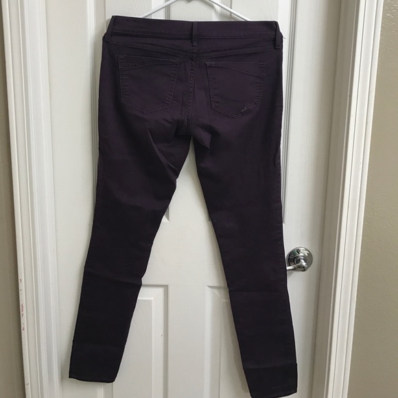 Express jean legging low rise stretch pants. - Picture 4 of 4
