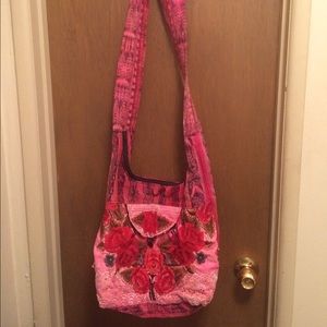 Rose shoulder bag