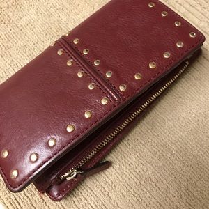 Michael Kors Wallet - maroon, deep red
