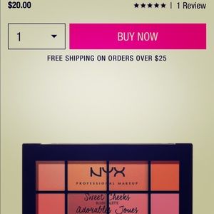 NYX SWEET CHEEKS PALLET