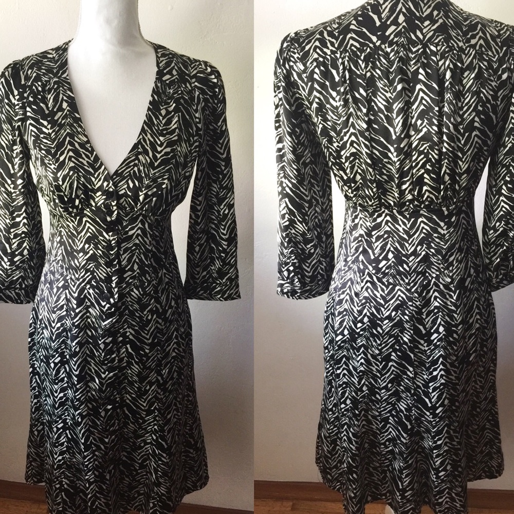 Nanette Lepore Zebra Print Dress
