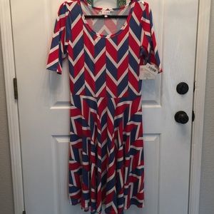 Lularoe women's large Nicole dress BNWT