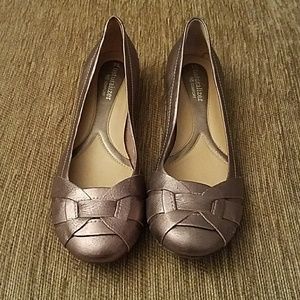 Naturalizer Nickel Alloy Flats, Size 8.5