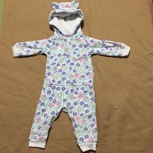Carter's fleece bodysuit