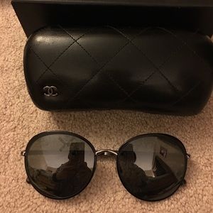 Chanel mirror sunglasses