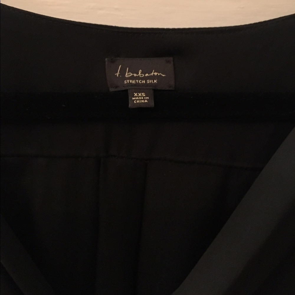 Silk black top - Picture 4 of 4