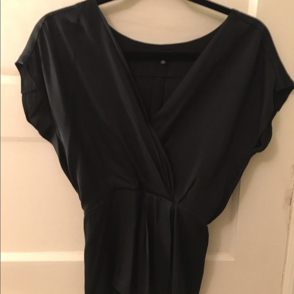Silk black top - Picture 2 of 4