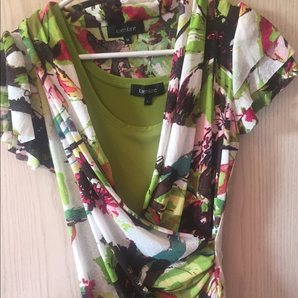 Karen Kane blouse and tank