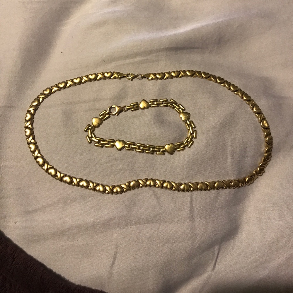 Bracelet and necklace