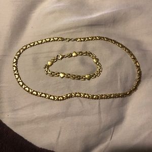 Bracelet and necklace