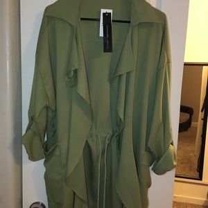 Light weight trench coat
