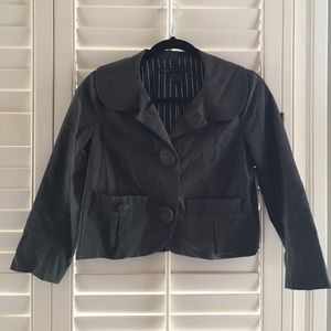 Pin striped bolero blazer