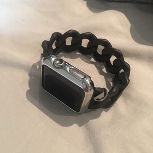 APPLE WATCH FACE PROTECTOR CHAIN JELLY STRAP 42