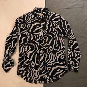 Club Monaco Slim Fit M Pattern Shirt