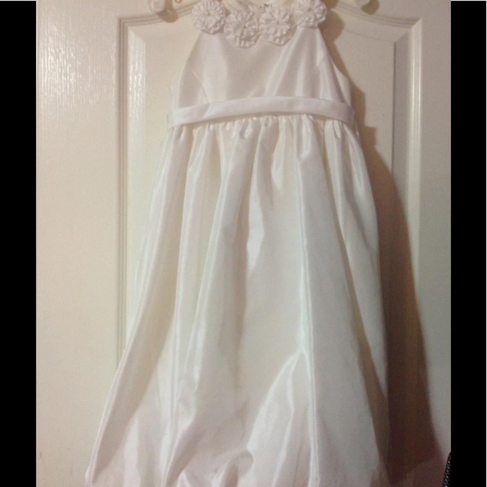 A flower girls dress