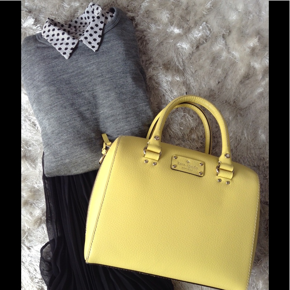 🔴 Gray Long Sleeve "J. Crew" Style Sweater